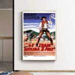 affiche Le Train Sifflera Trois Fois