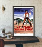 affiche Le Train Sifflera Trois Fois