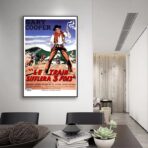 affiche Le Train Sifflera Trois Fois
