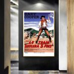 affiche Le Train Sifflera Trois Fois