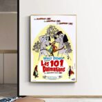 Affiche Les 101 Dalmatiens 1961