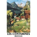 poster les contamines montjoie