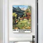 affiche les contamines montjoie