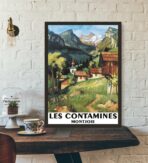 affiche les contamines montjoie