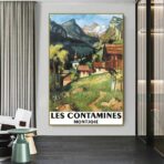 affiche les contamines montjoie