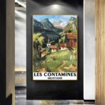 affiche les contamines montjoie