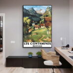 affiche les contamines montjoie