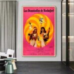 affiche les demoiselles de rochefort
