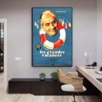 affiche les grandes vacances