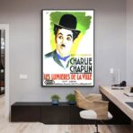 affiche les lumières de la ville
