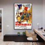 affiche les misérables gabin
