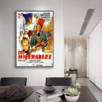 affiche les misérables gabin
