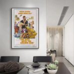 affiche l'homme au pistolet d'or