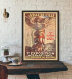 affiche lille vintage