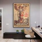 affiche lille vintage