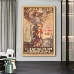 affiche lille vintage