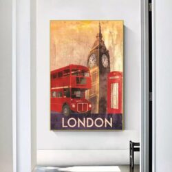 affiche londres vintage