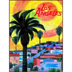 poster los angeles vintage