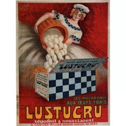 Affiche Vintage <br> Lustucru
