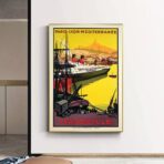 affiche marseille vintage