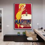 affiche martini vintage