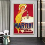 affiche martini vintage