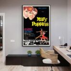 affiche mary poppins 1964