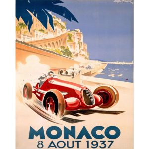 affiche monaco 1937