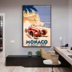 affiche monaco 1937