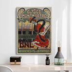 affiche montmartre vintage