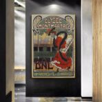 affiche montmartre vintage
