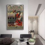 affiche montmartre vintage