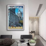 affiche montréal vintage