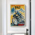 affiche moto vintage