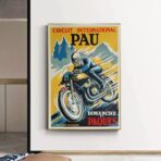 affiche moto vintage