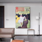 affiche moulin rouge la goulue