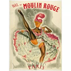 affiche moulin rouge