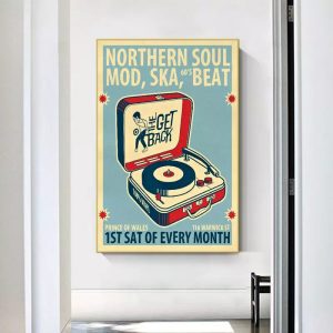 affiche musique vintage