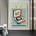 affiche musique vintage