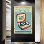 affiche musique vintage