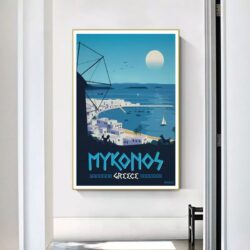 affiche mykonos