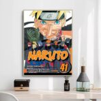 affiche naruto vintage