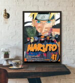 affiche naruto vintage