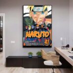 affiche naruto vintage