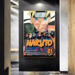 affiche naruto vintage