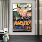 affiche naruto vintage