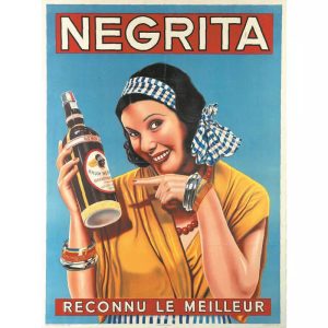 affiche negrita rhum