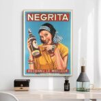 affiche negrita rhum