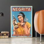 affiche negrita rhum