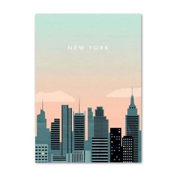 affiche-new-york-vintage-1 affiche new-york vintage